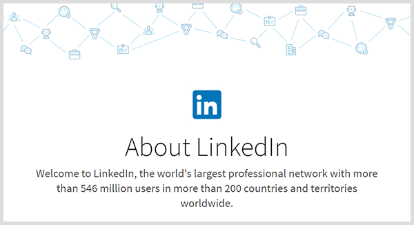 Les statistiques de LinkedIn indiquent que la plate-forme compte des millions de membres et une portée mondiale.