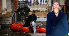 Hadise est fou! La catastrophe des inondations après le tremblement de terre a poussé le chanteur à se rebeller