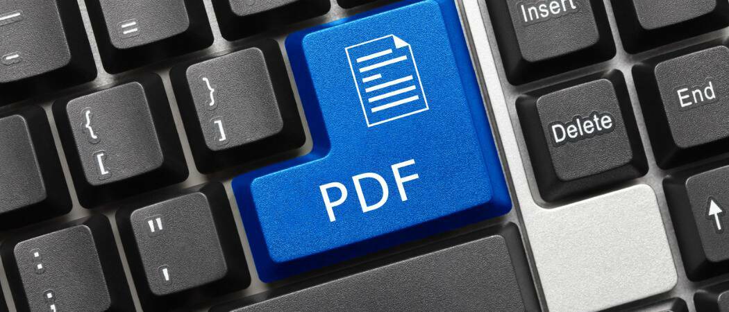 Enregistrer une page Web au format PDF à partir de Microsoft Edge
