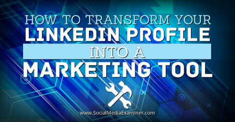 outil de marketing de profil LinkedIn