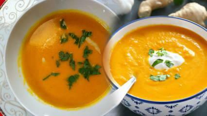 Comment faire une soupe de carottes? La recette de soupe crémeuse aux carottes la plus simple
