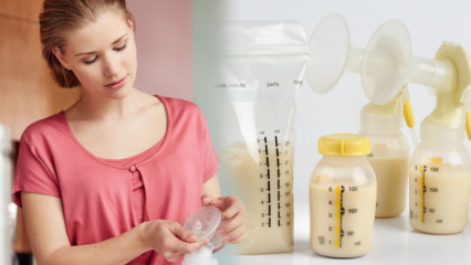 Comment le lait maternel est-il conservé intact? Comment utiliser le lait de traite? Pendant le chauffage du lait ...
