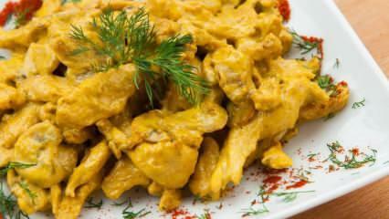 Comment faire du poulet sauce curry facile à la maison? Astuces de poulet avec sauce au curry