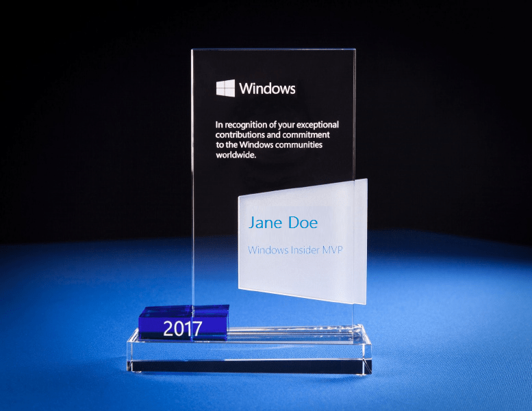 Microsoft lance un nouveau programme Windows Insider MVP Award