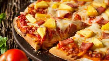Comment faire une pizza à l'ananas Dans quel pays la pizza à l'ananas a-t-elle été découverte ?