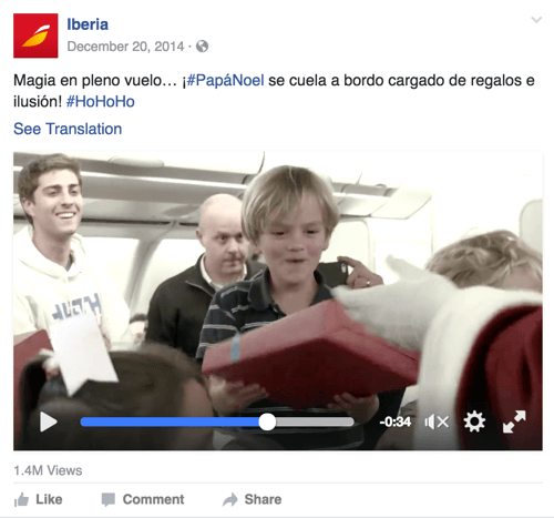 Cette campagne vidéo d'Iberia Airlines se connecte à travers l'émotion des vacances.