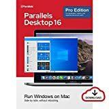 Parallels Desktop Pro 16 pour Mac | Exécuter le logiciel de machine virtuelle Windows sur Mac | Abonnement d'un an [Téléchargement Mac]
