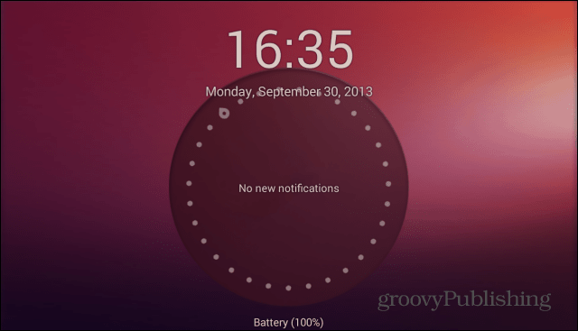 Lanceur Ubuntu Lockscreen