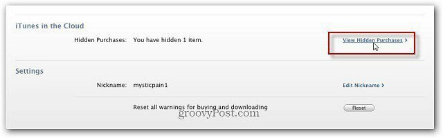 OS X Mac App Store: masquer ou afficher les achats d'applications