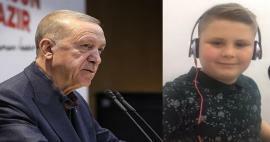 Le président Erdoğan a écouté Fevzi Kaan Türker, le nom phénoménal de la chanson 