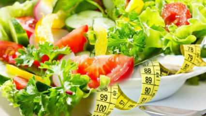 Recettes de salades copieuses et minceur! Salades diététiques faciles