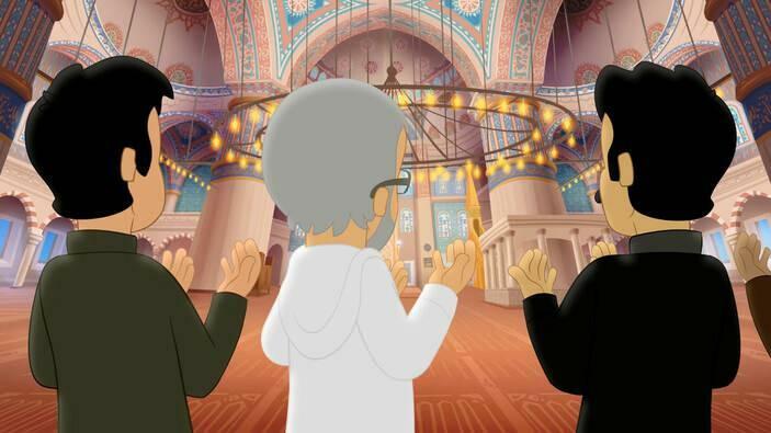 Animation de la lune du ramadan