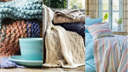 Modèles de couvertures tricotées 2018-19