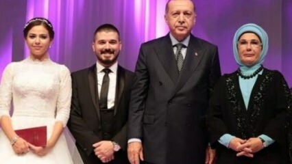 Le président Erdoğan et son épouse Emine Erdoğan ont été témoins de mariage!