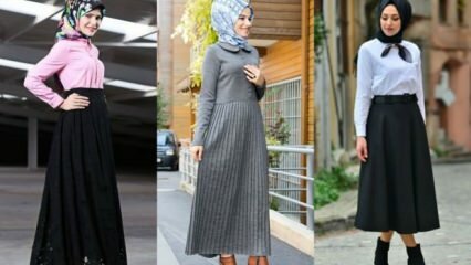 Comment faire une combinaison de jupe hijab?