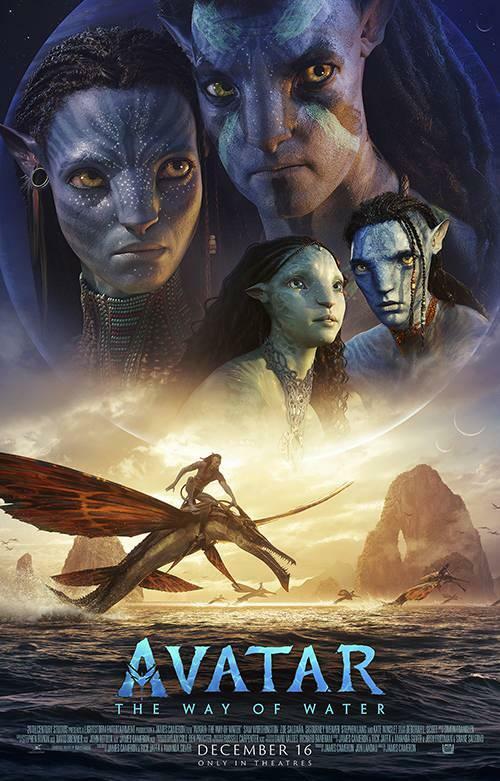 Affiche du film Avatar: la voie de l'eau 