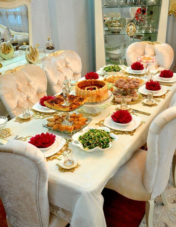 Suggestions de décoration de tables iftar