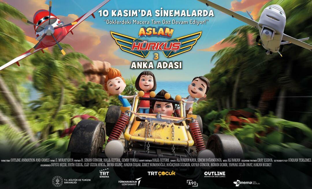 Bonne nouvelle pour les amateurs d'animation! "Aslan Hürkuş 3: Anka Island" est sorti