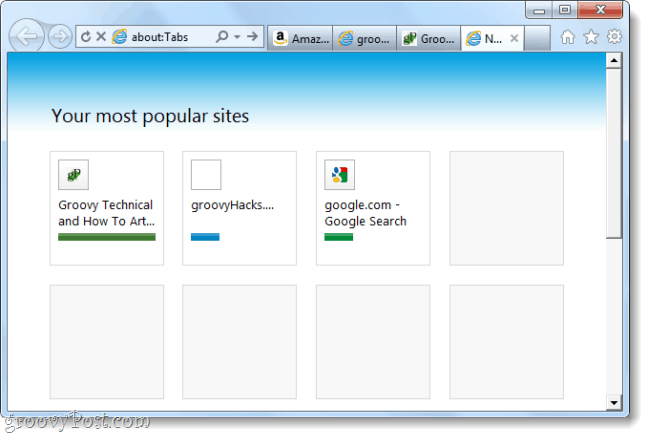 Capture d'écran du candidat à la sortie d'Internet Explorer 9