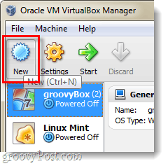 Faire une nouvelle VM dans Virtualbox