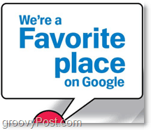 plus d'endroits préférés de google
