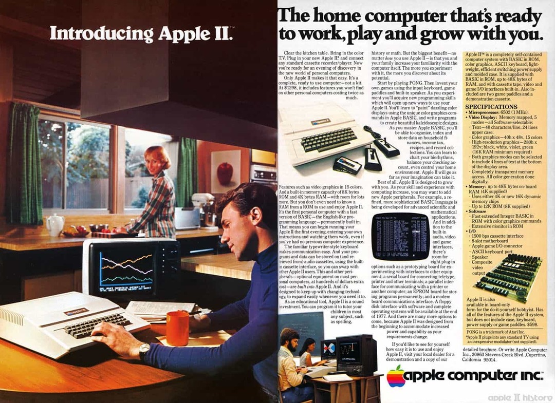 Présentation d'Apple II