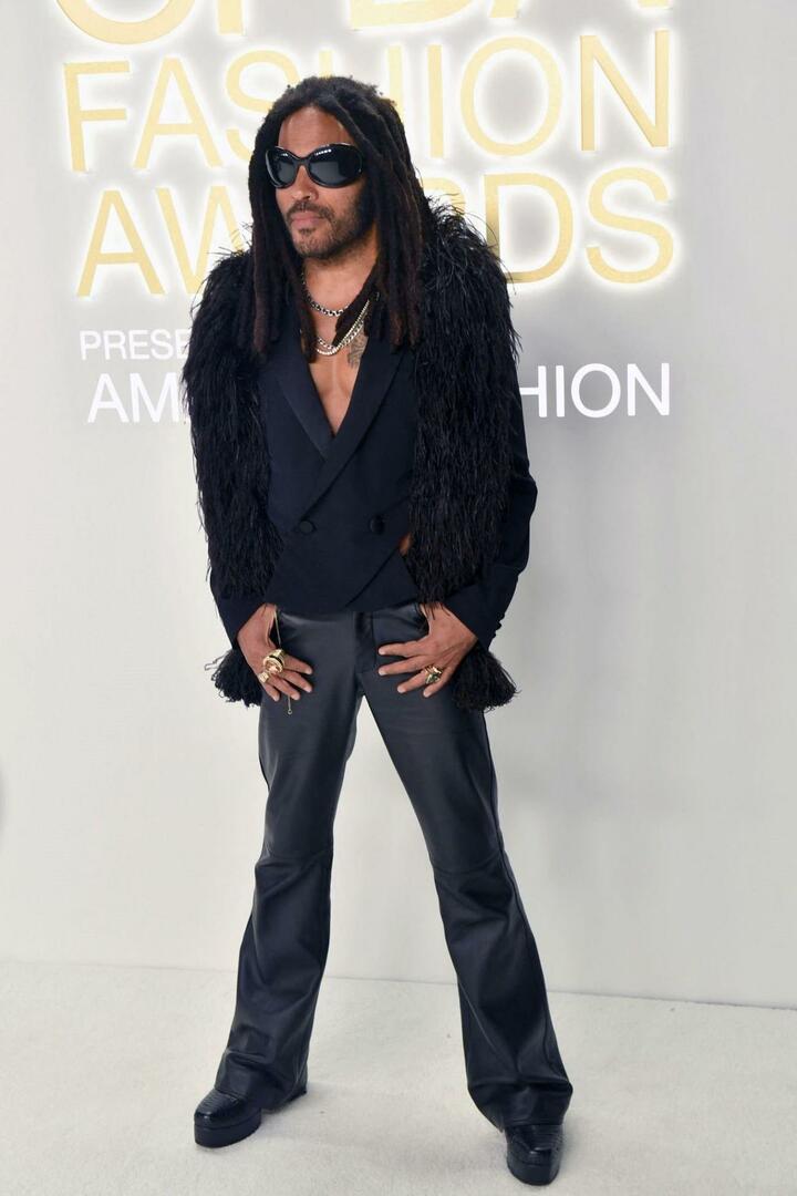 Lenny Kravitz nommée icône de la mode de l'année 2022
