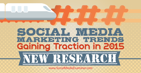 recherche sur les tendances marketing des médias sociaux