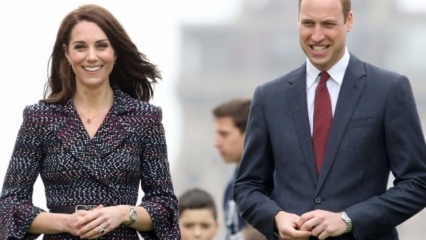 Le prince William et Kate Middleton ont laissé leurs enfants à l'école à pied!