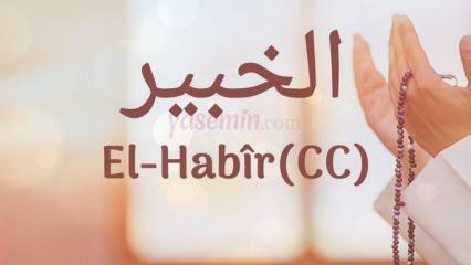 Que signifie al-Habir (c.c)? Quelles sont les vertus du nom Al-Habir? Esmaul Husna Al-Habir...