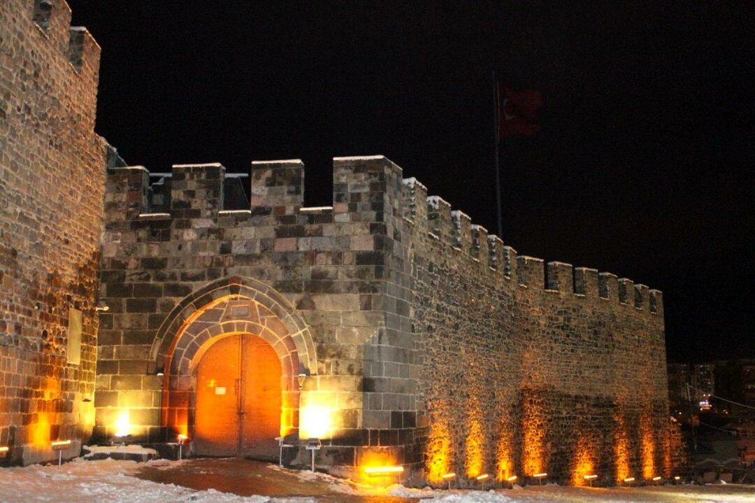 Caractéristiques du château d'Erzurum 