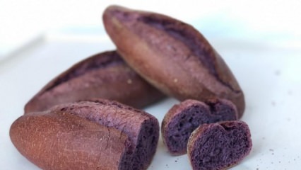 Qu'est-ce que le pain violet? Qu'y a-t-il dans le pain violet? Recette de pain violet facile