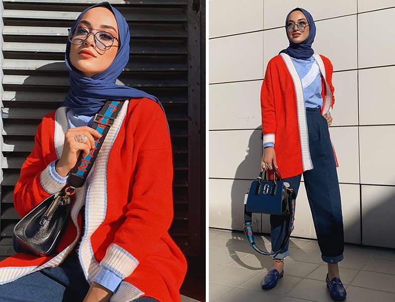 Des modèles de cardigan qui se démarquent dans la mode hijab de 2021 | Comment combiner des cardigans?