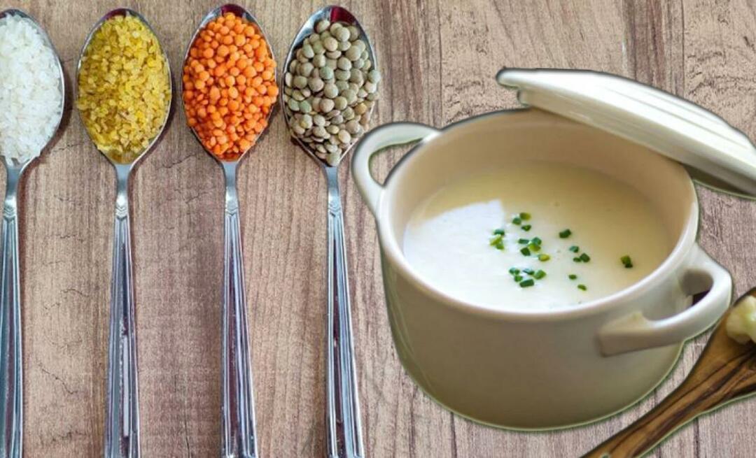 Comment faire 4 cuillères à soupe de soupe? Voici la recette de la soupe à 4 cuillères qui fait craquer le palais !
