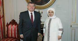 La Première Dame Erdoğan a rencontré le Vice-Secrétaire général des Nations Unies !