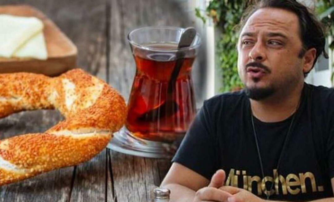 Lorsque Burak Akkul a donné 265 lires pour deux bagels et deux cafés, il n'a pas ménagé sa réaction !