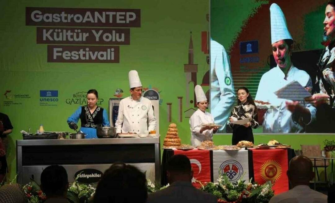 Le Festival de la Route de la Culture GastroANTEP se poursuit avec enthousiasme