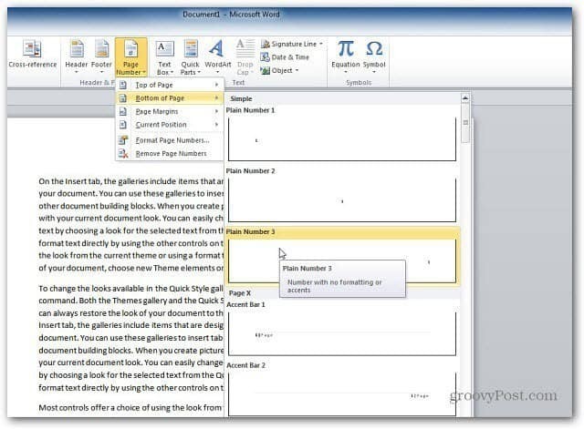 Comment ajouter des numéros de page aux documents Microsoft Word