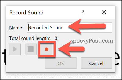 Enregistrement audio dans PowerPoint