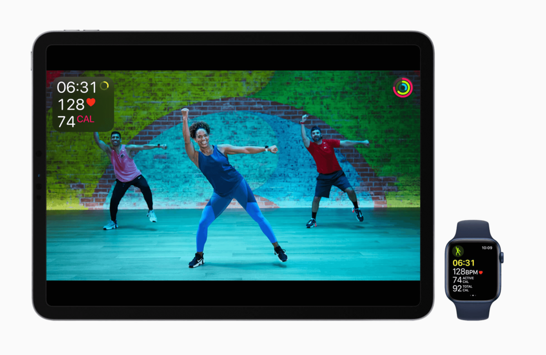 Apple Fitness sur iPad