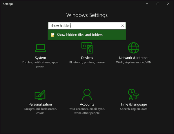 Comment afficher les fichiers et dossiers cachés dans Windows 10