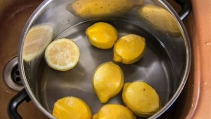 Régime au citron bouilli de Saraçoğlu qui vous fait perdre du poids! Comment perdre du poids avec du citron bouilli?