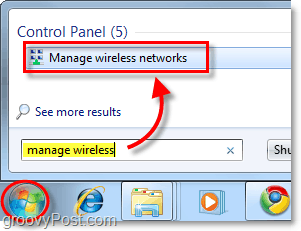 gérer les réseaux sans fil dans Windows 7