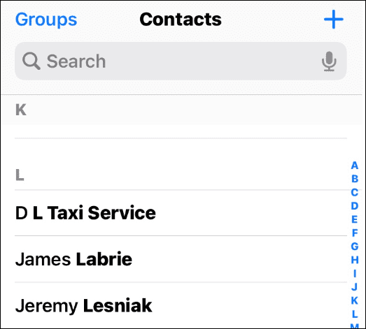 Supprimer les contacts en double sur iPhone