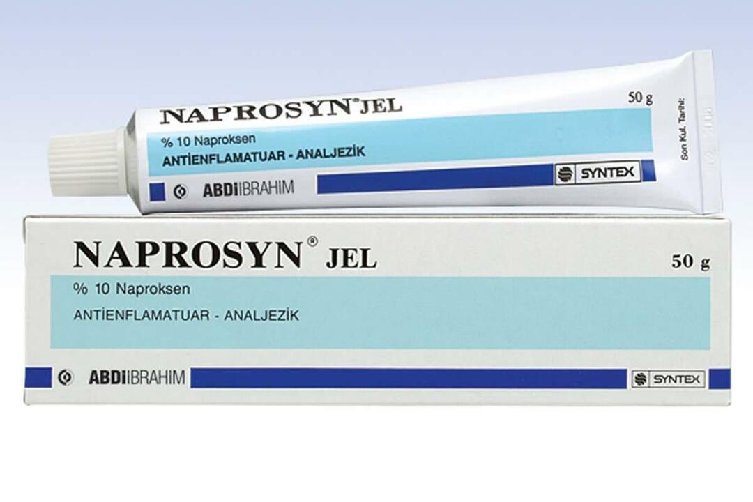 Que fait Naprosyn Gel et comment est-il utilisé? Prix ​​Naprosyn Gel 2023