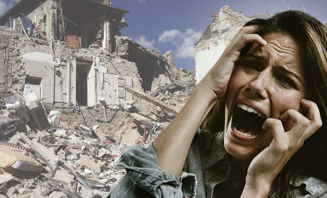 Vous craignez un tremblement de terre? Est-il juste pour un musulman d'avoir peur ?