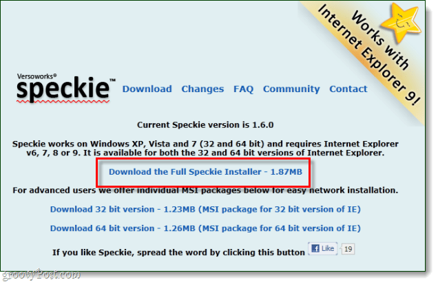Ajouter la vérification orthographique à Internet Explorer 9 avec Speckie