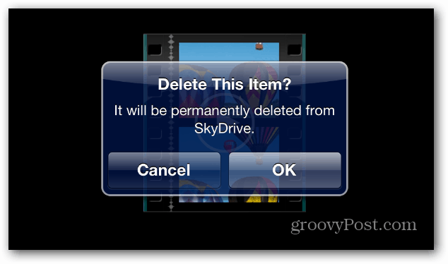 Comment utiliser la corbeille dans Windows SkyDrive