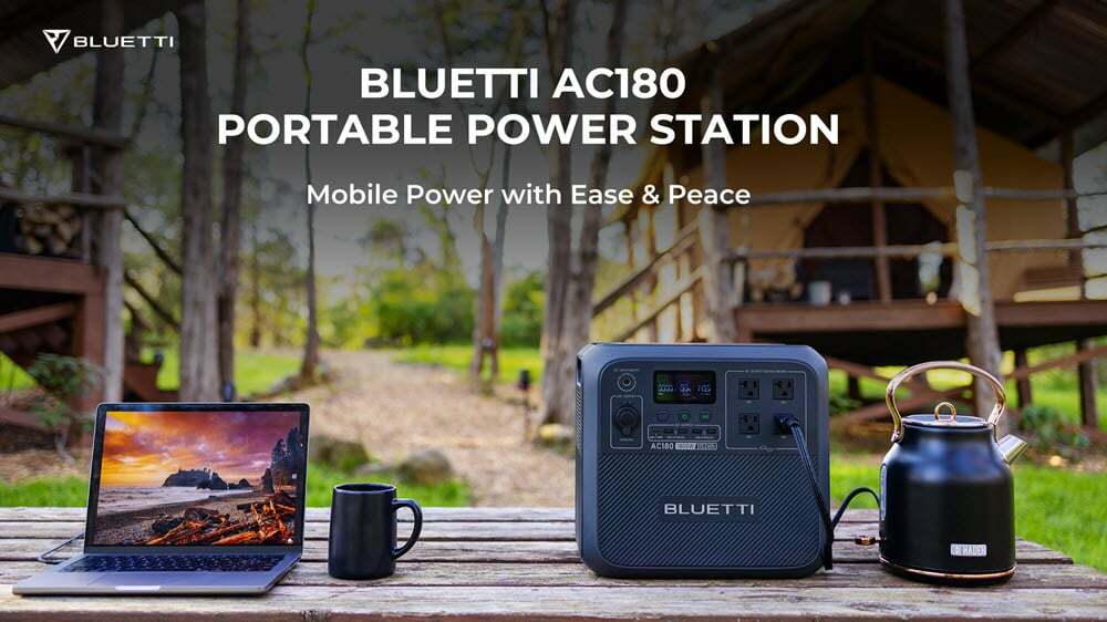 AC180 de BLUETTI: Transformer les centrales électriques portables pour les aventures en plein air