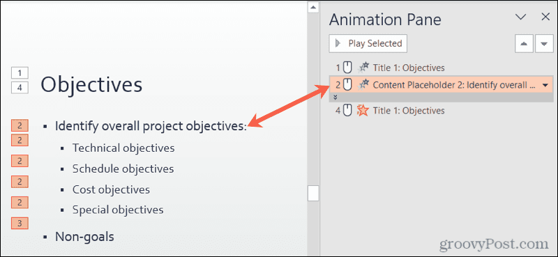 Numéros d'animation